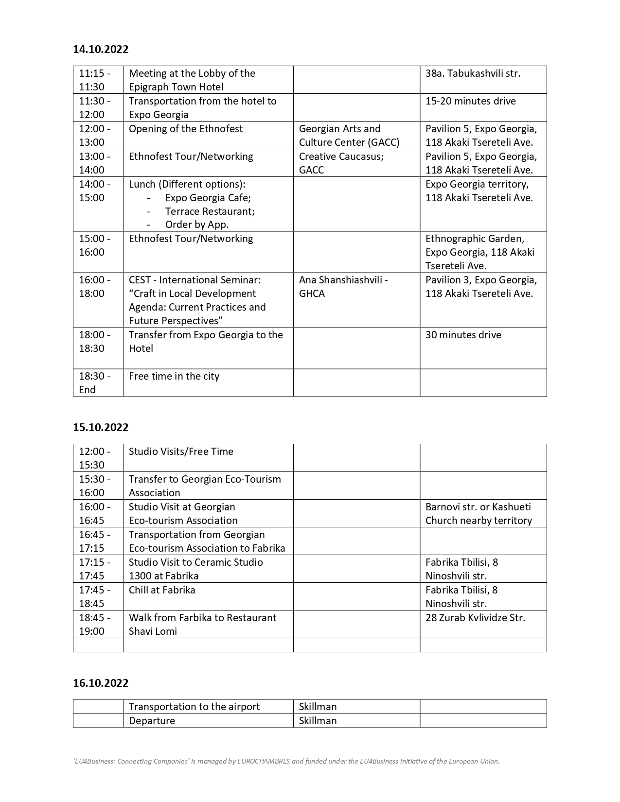 Programme Italy – Page 2