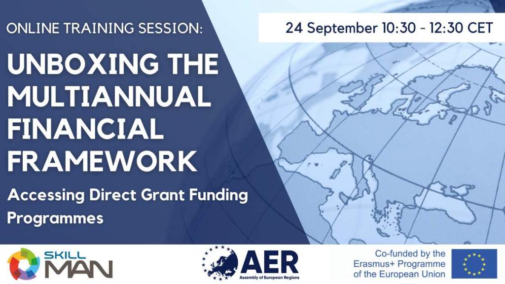 Unboxing the MFF Session II — Accessing Direct Grant Funding Programmes