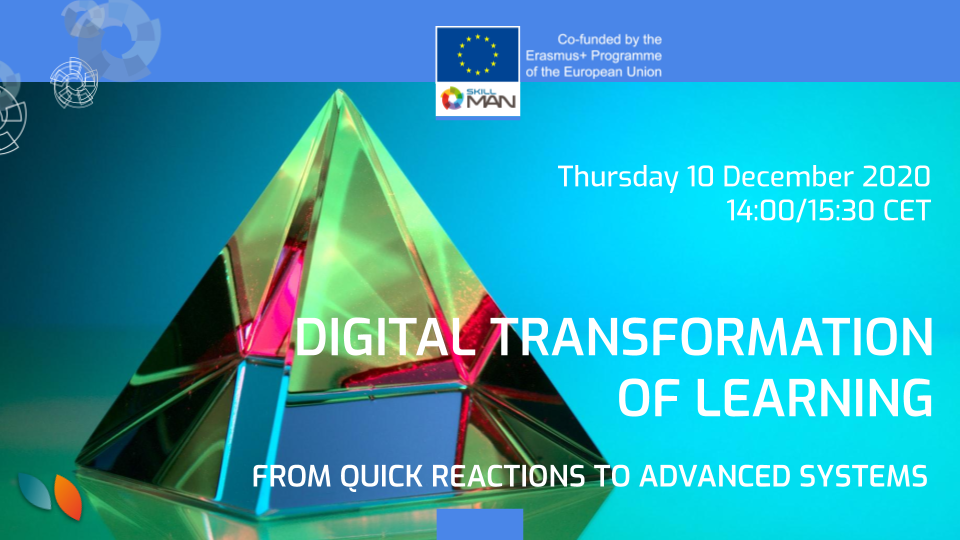 ETF: Digital transformation of learning – From quick reactions to advanced systems