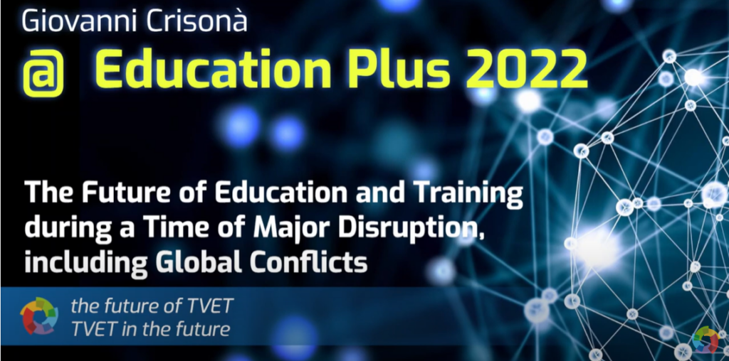 Giovanni Crisonà @ Education Plus 2022